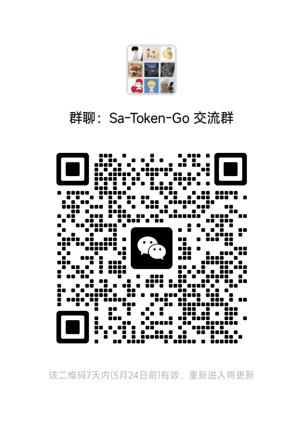 sa-token-go 微信交流群
